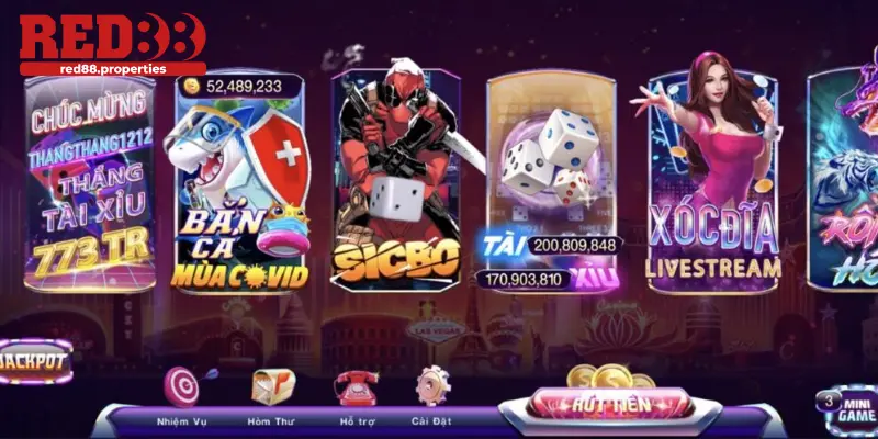 Casino Red88 - Đại điểm đánh bài gây cấn không điểm trừ